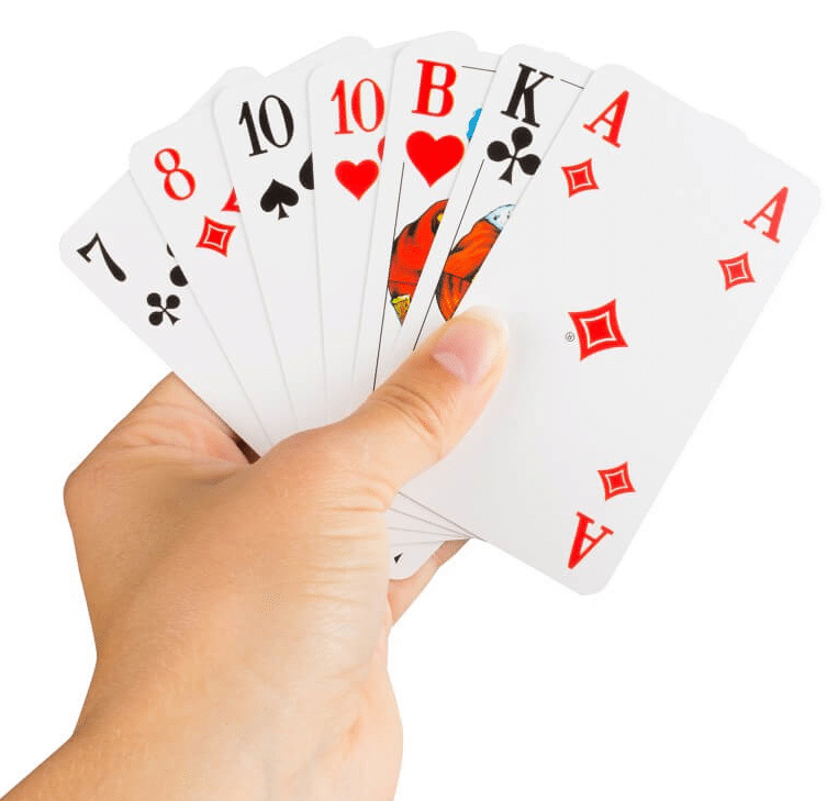 Großes Kartenspiel - extra große Symbole