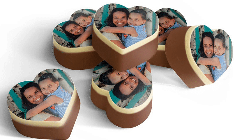 Pralinen mit Foto - Muttertagsgeschenk Muttertagsgeschenk für Oma - Pralinen mit Foto