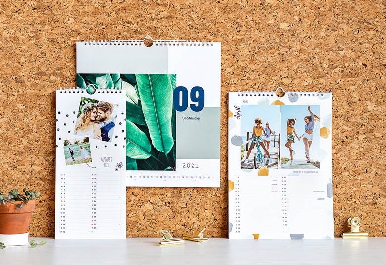 Foto-Kalender mit eigenen Fotos Foto-Wandkalender - Geschenk Oma