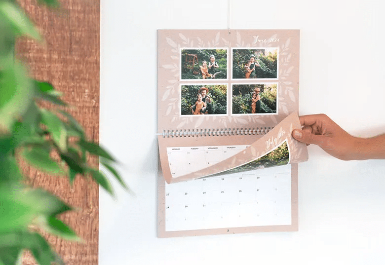 Kalender mit eigenen Fotos - Geschenk für Oma