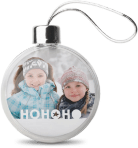 Weihnachtskugeln mit Foto - Geschenk für Oma