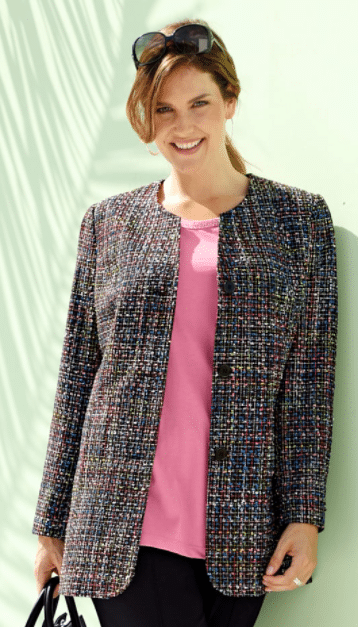 Elegante Damenbekleidung für Oma Kleidung für ältere Damen - Blazer