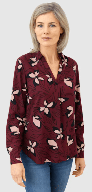 Mode für ältere Damen - Bluse Mode für ältere Damen - Bluse