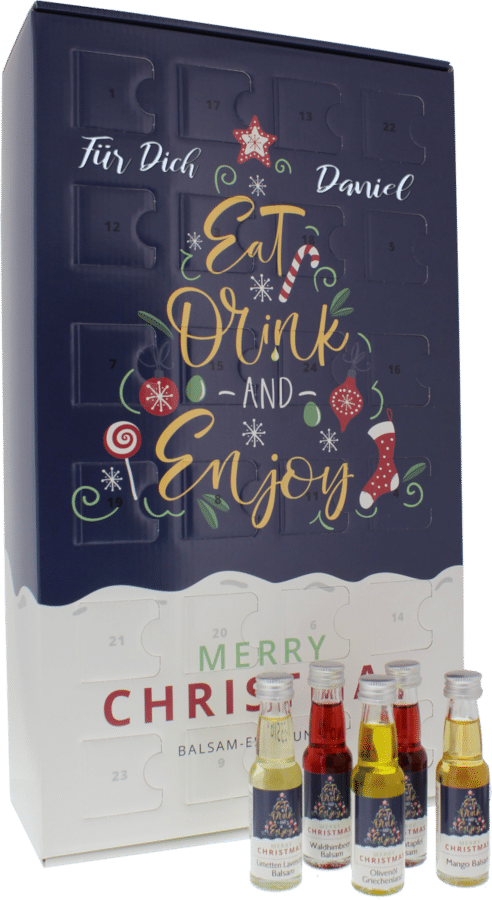 Adventskalender für Erwachsene Adventskalender für Erwachsene - Olivenöle und Balsam-Essige
