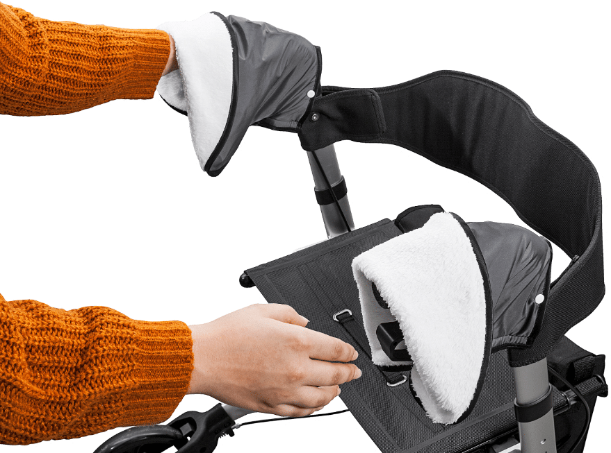 Hilfsmittel für Senioren - Rollatorhandschuhe