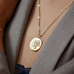 Personalisierter Schmuck für Oma Geschenk für Oma - Schmuck mit Gravur