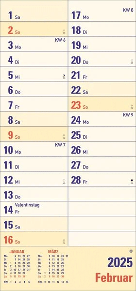 Kalender mit extra großen Zahlen - Geschenk für Oma