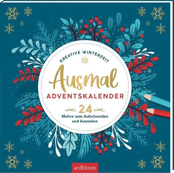 Adventskalender für Frauen - Ausmal-Adventskalender