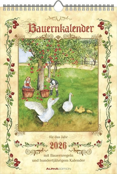 Bauernkalender - Geschenk für Oma Opa