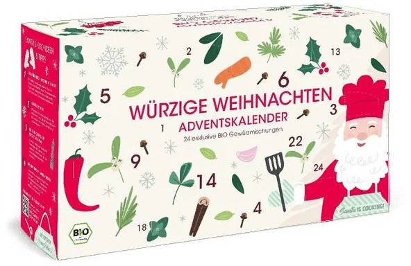 Gewürz Adventskalender - Geschenk für Oma