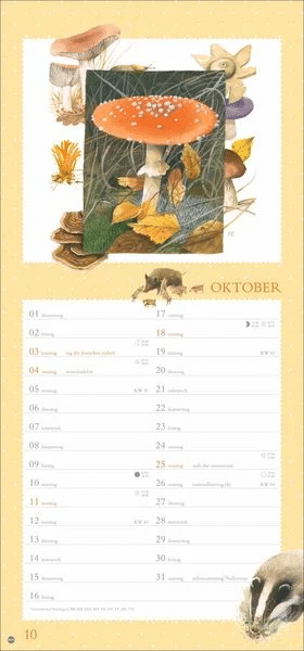 Kalender für Oma - Naturkalender