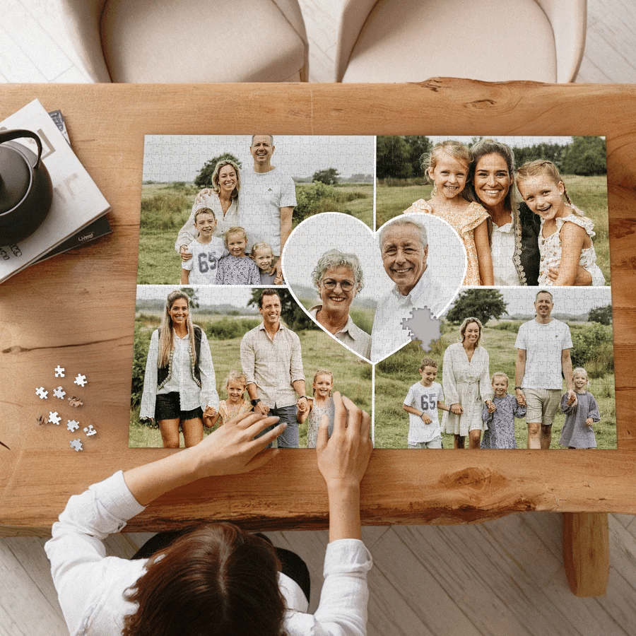 Fotopuzzle - Geschenk zum Muttertag Mama Oma